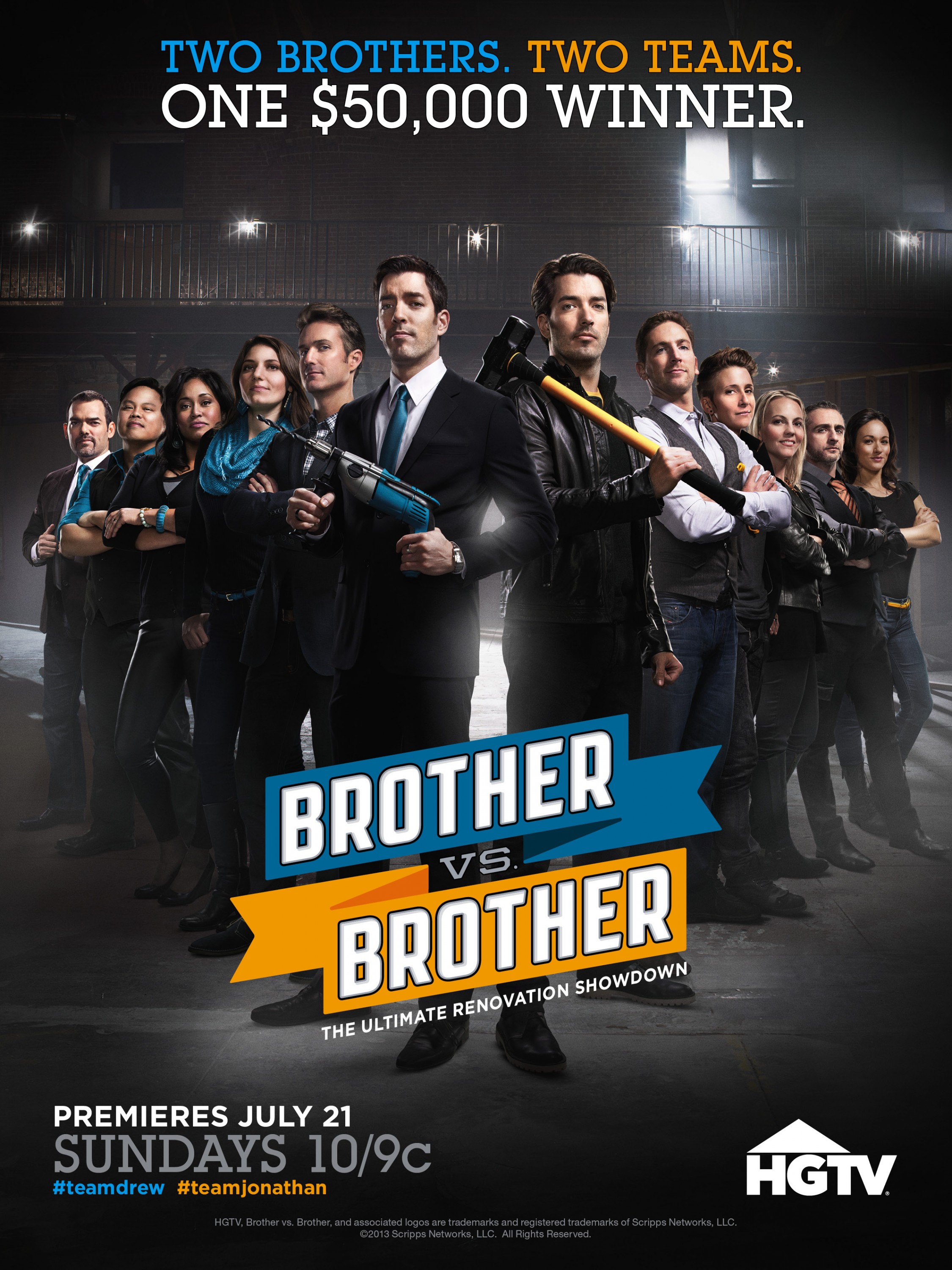 Brother vs. Brother (1 of 2) Mega Sized Movie Poster Image IMP Awards