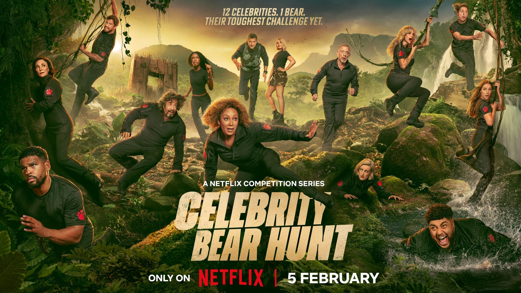 Mega Sized TV Poster Image for Celebrity Bear Hunt (#2 of 2)