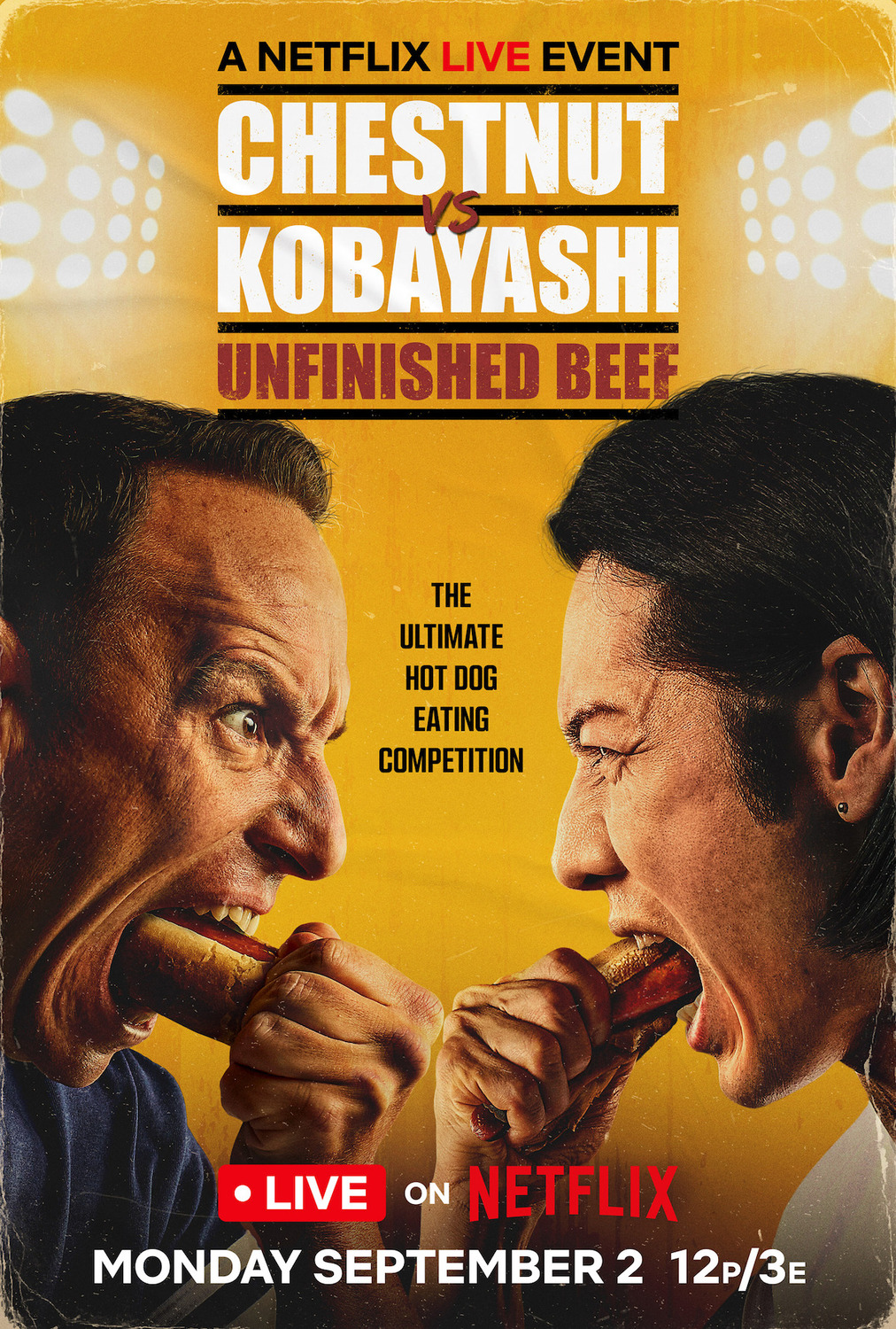 Extra Large TV Poster Image for Chestnut vs. Kobayashi: Unfinished Beef (#2 of 2)