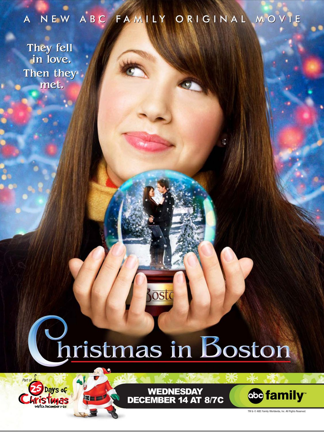 Extra Large TV Poster Image for Christmas in Boston 