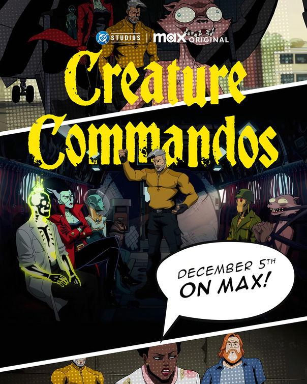 Creature Commandos Movie Poster