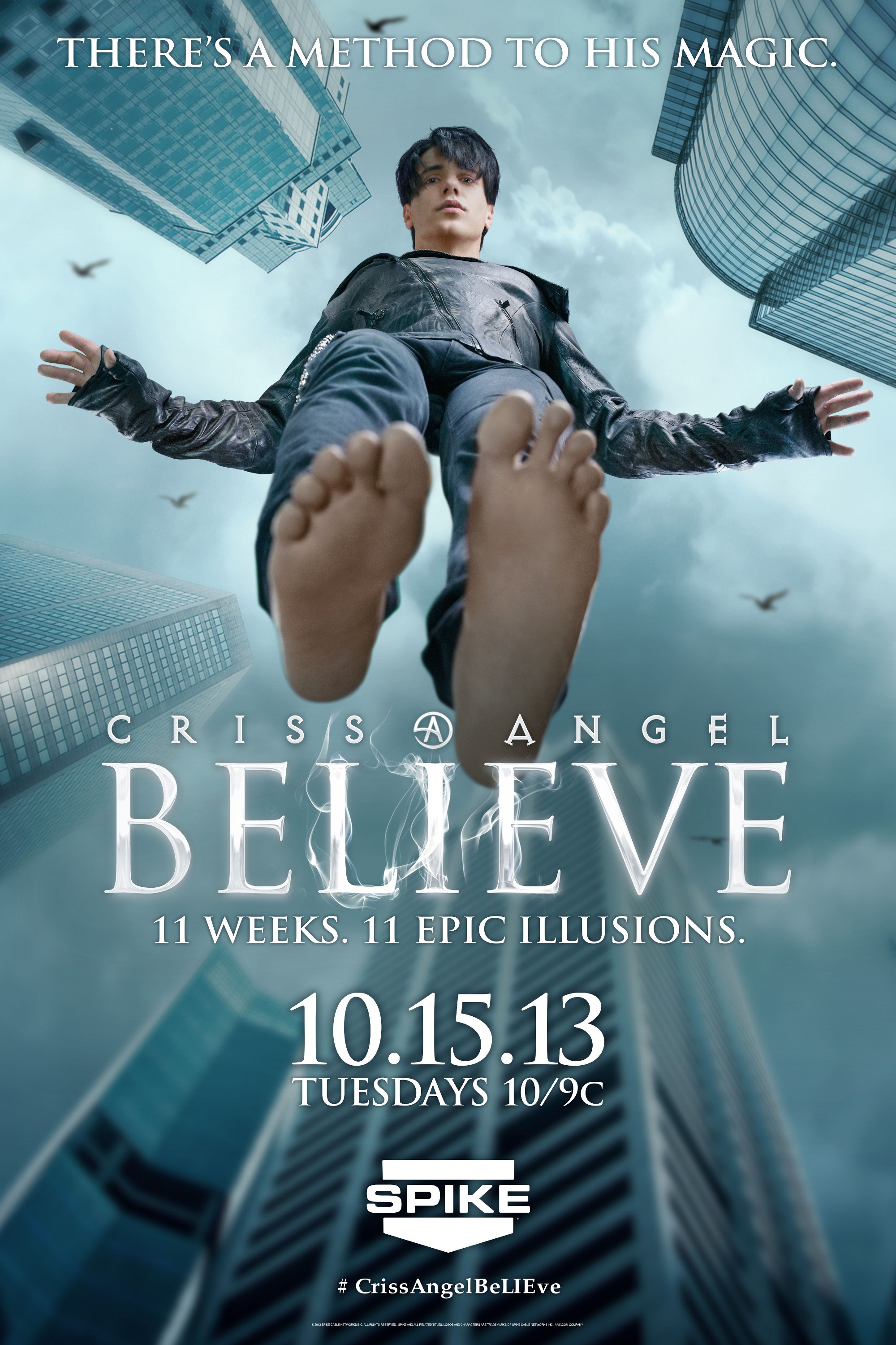 Mega Sized TV Poster Image for Criss Angel: BeLIEve 