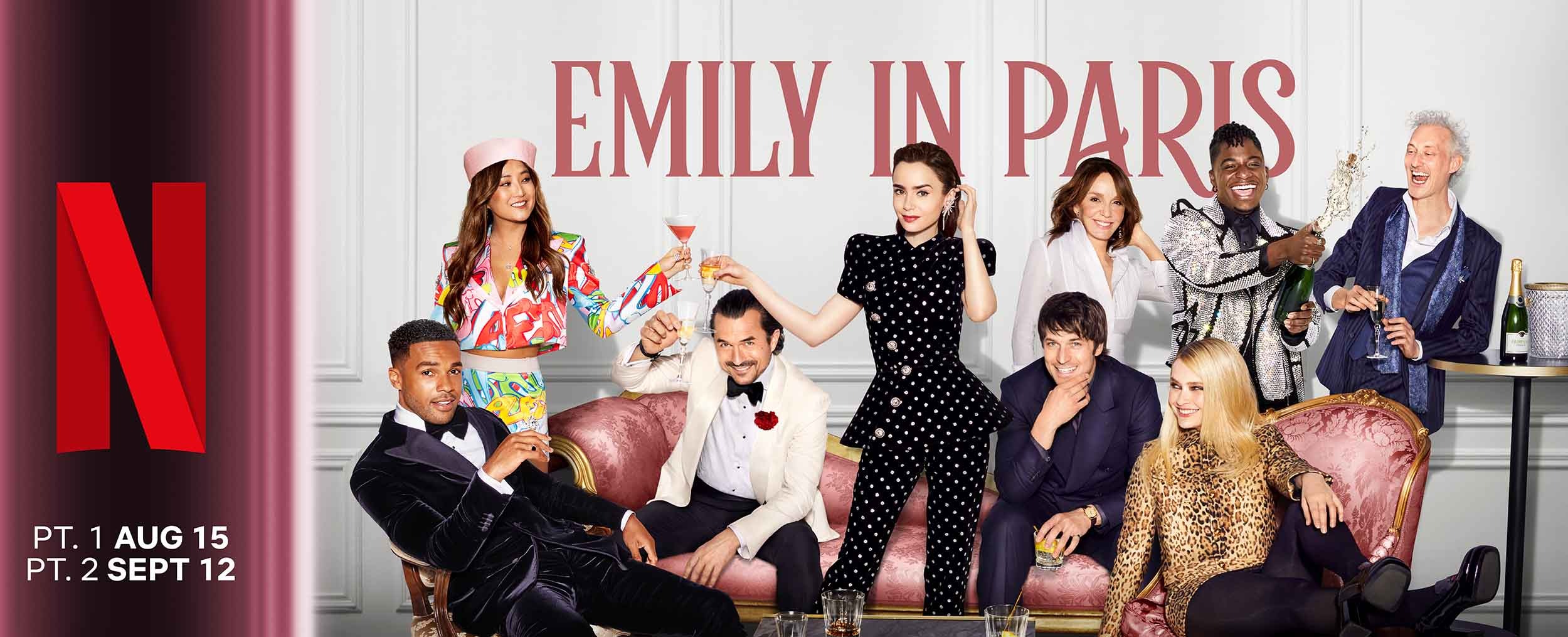 Mega Sized TV Poster Image for Emily in Paris (#30 of 31)