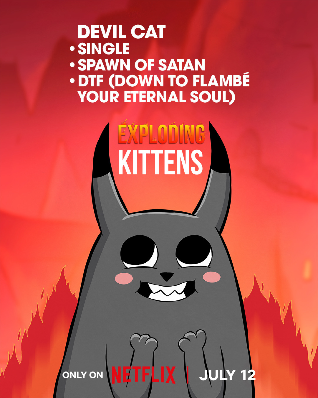 Extra Large TV Poster Image for Exploding Kittens (#4 of 6)