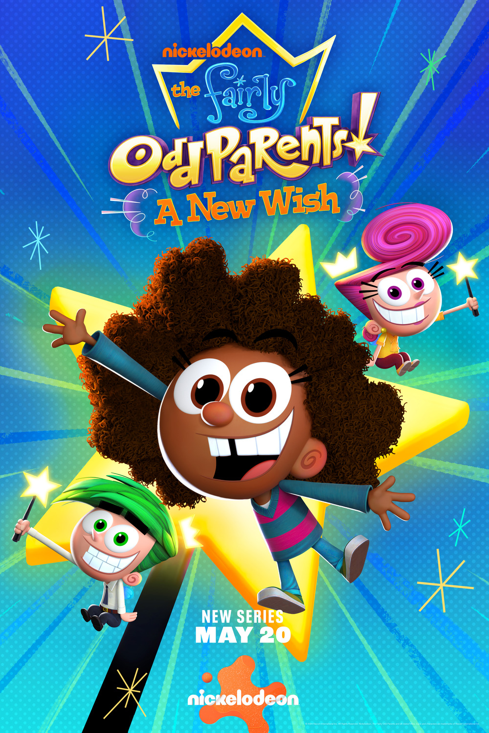 Extra Large TV Poster Image for The Fairly OddParents: A New Wish 