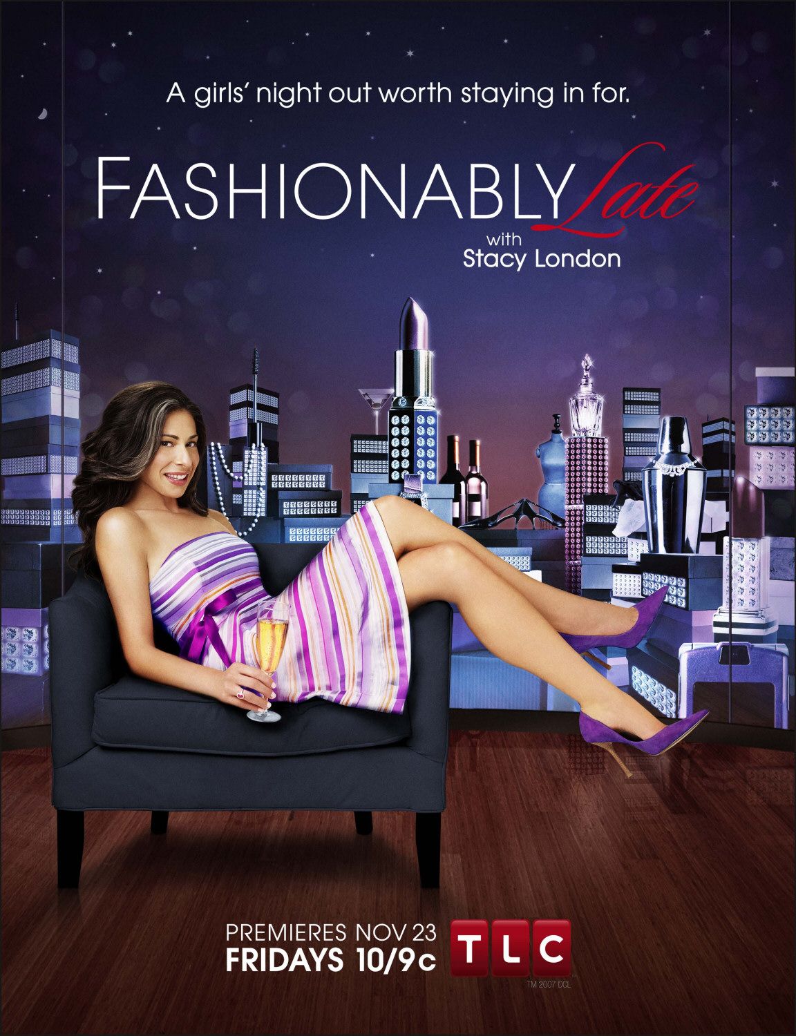 Extra Large TV Poster Image for Fashionably Late with Stacy London 