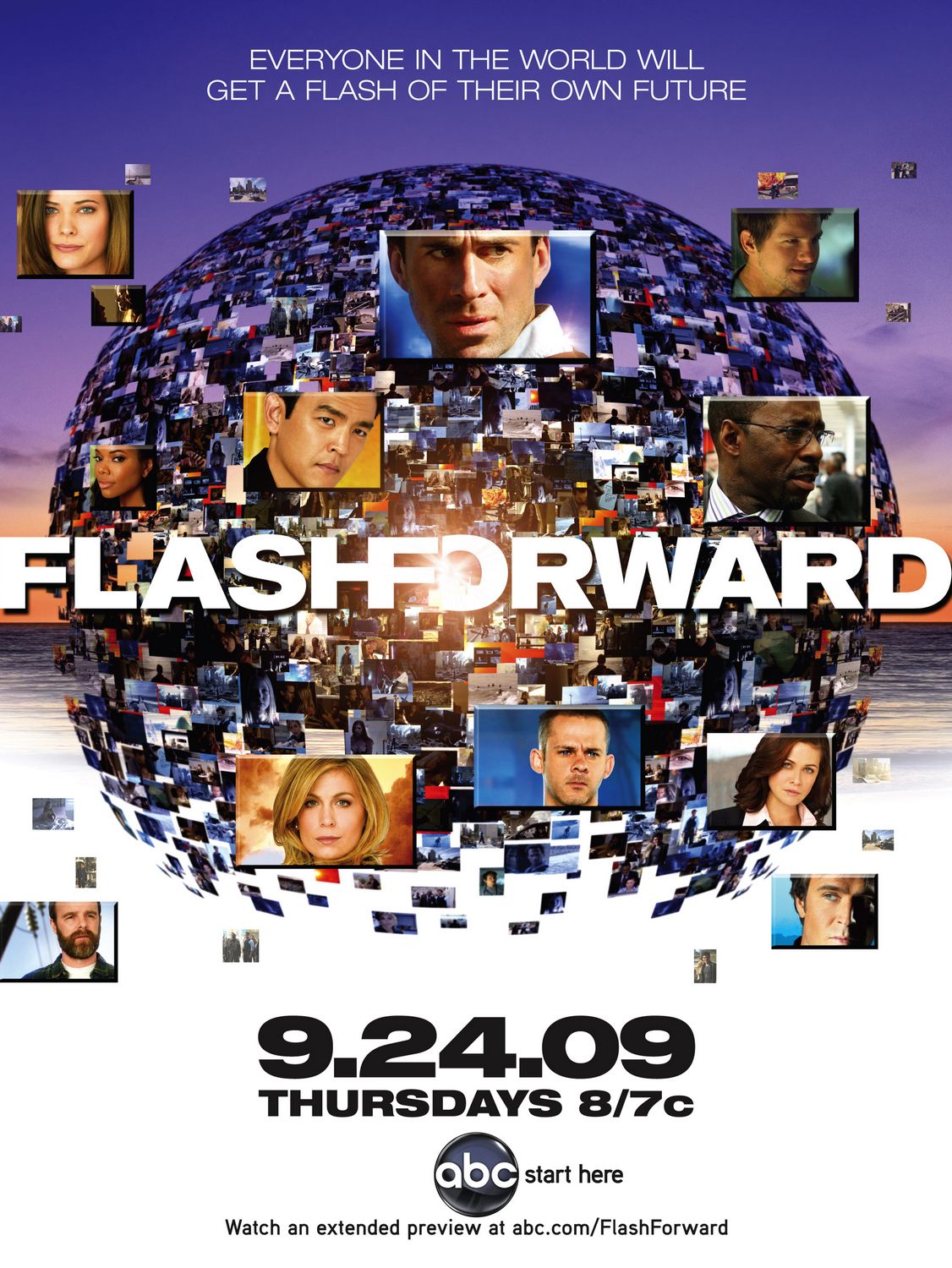 Extra Large TV Poster Image for FlashForward 
