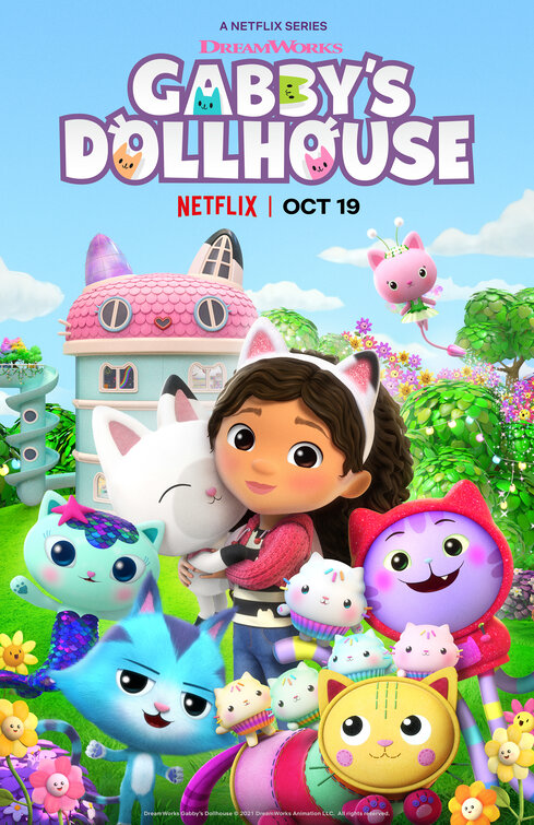 Gabby's Dollhouse Movie Poster