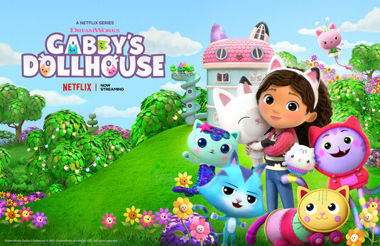 Gabby's Dollhouse Movie Poster