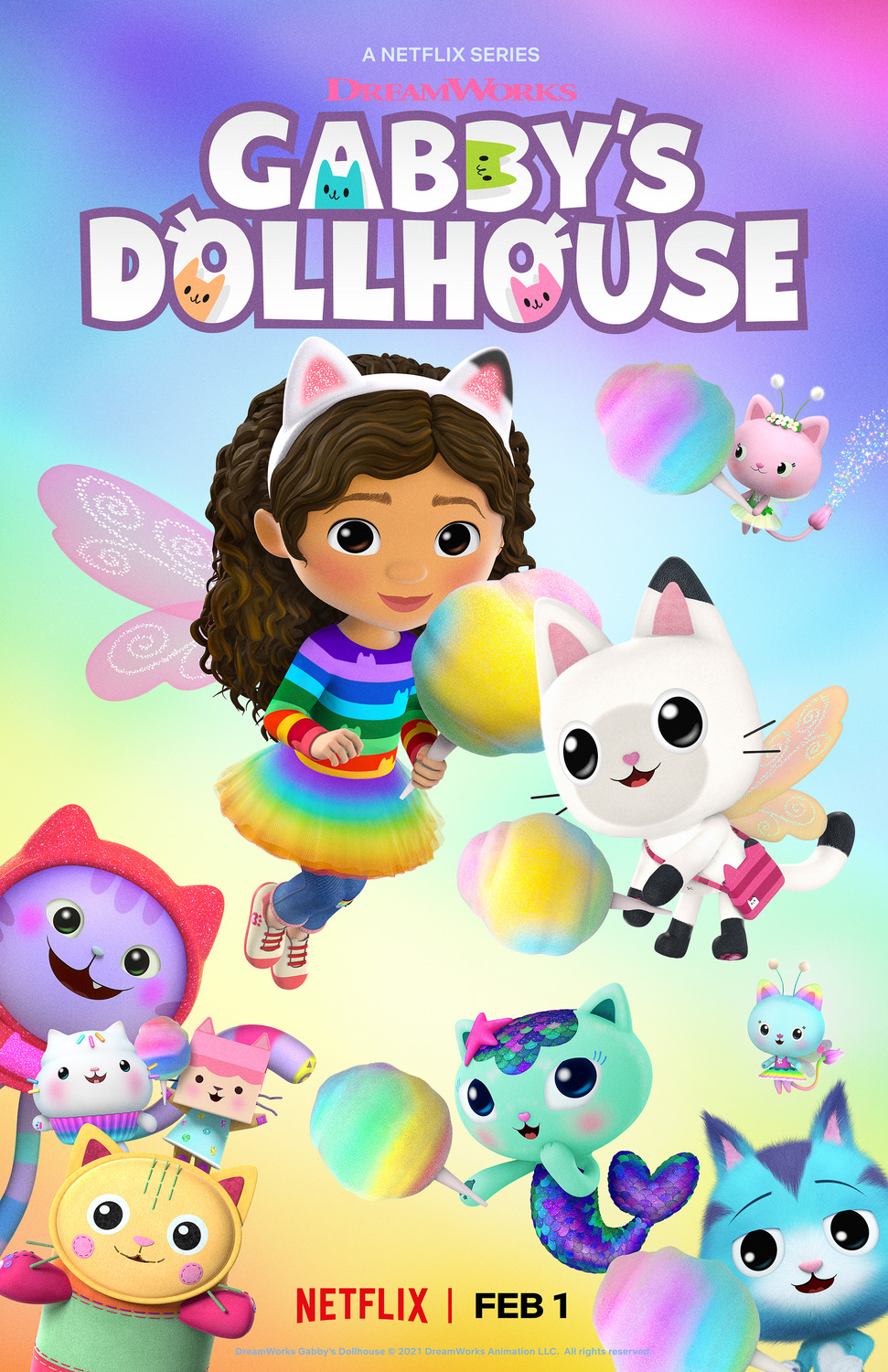 Extra Large TV Poster Image for Gabby's Dollhouse (#16 of 51)