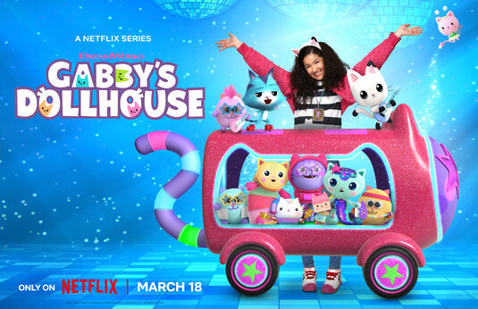 Gabby's Dollhouse Movie Poster