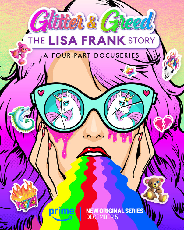 Glitter and Greed: The Lisa Frank Story Movie Poster