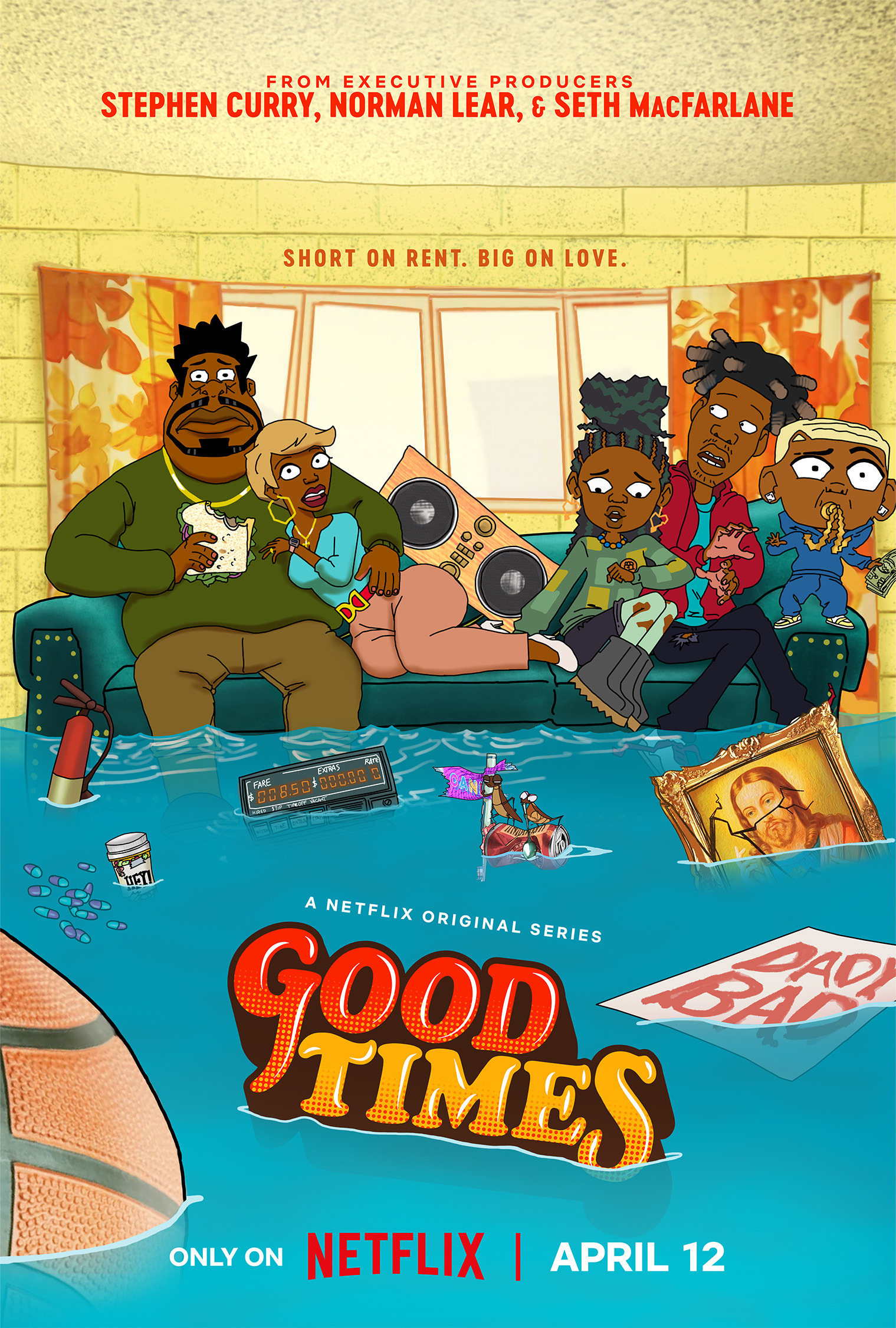 Mega Sized TV Poster Image for Good Times 