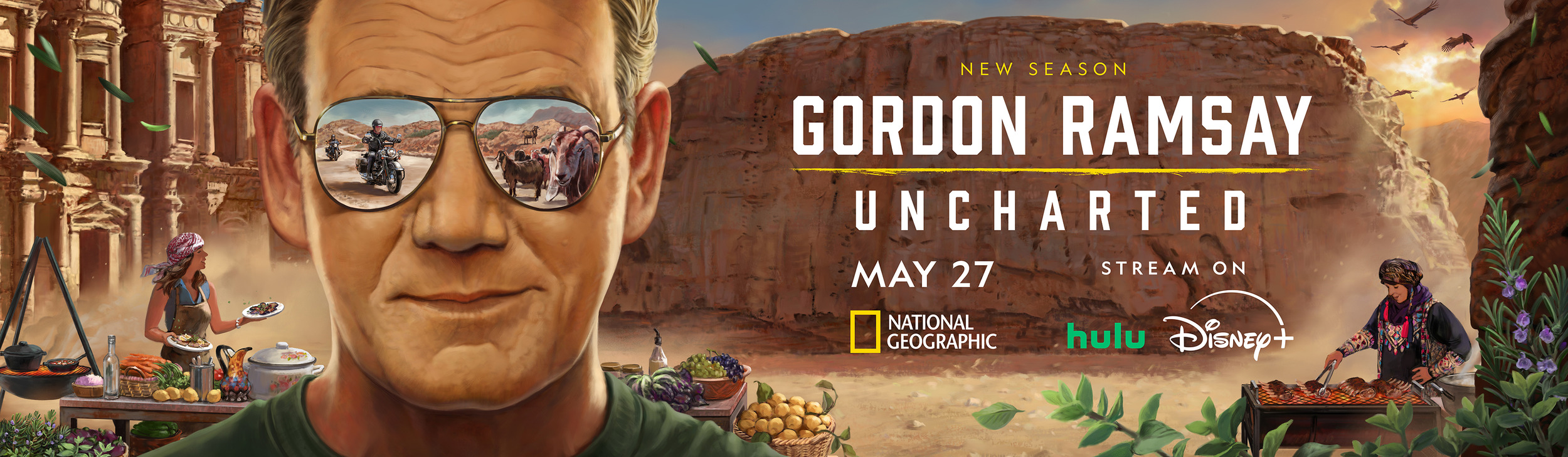 Mega Sized TV Poster Image for Gordon Ramsay: Uncharted (#4 of 4)