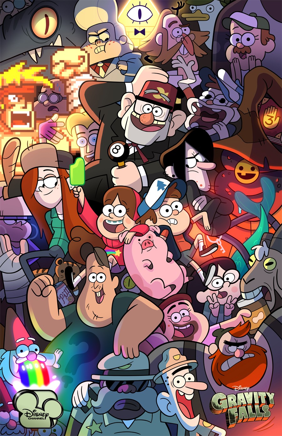 Extra Large TV Poster Image for Gravity Falls (#2 of 2)