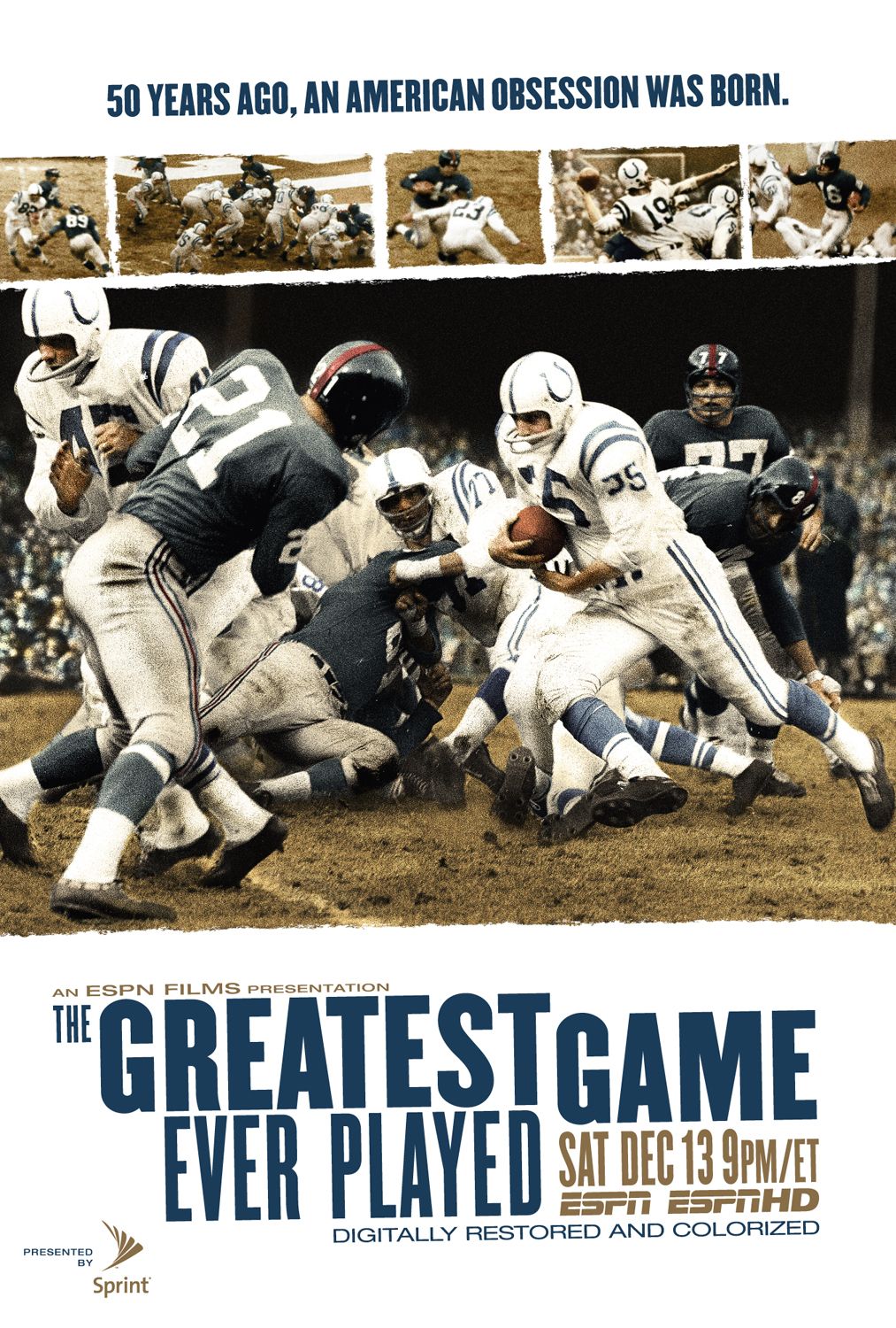 Extra Large TV Poster Image for The Greatest Game Ever Played 