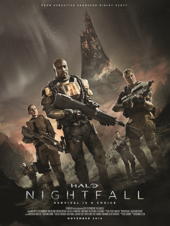 Halo: Nightfall Movie Poster