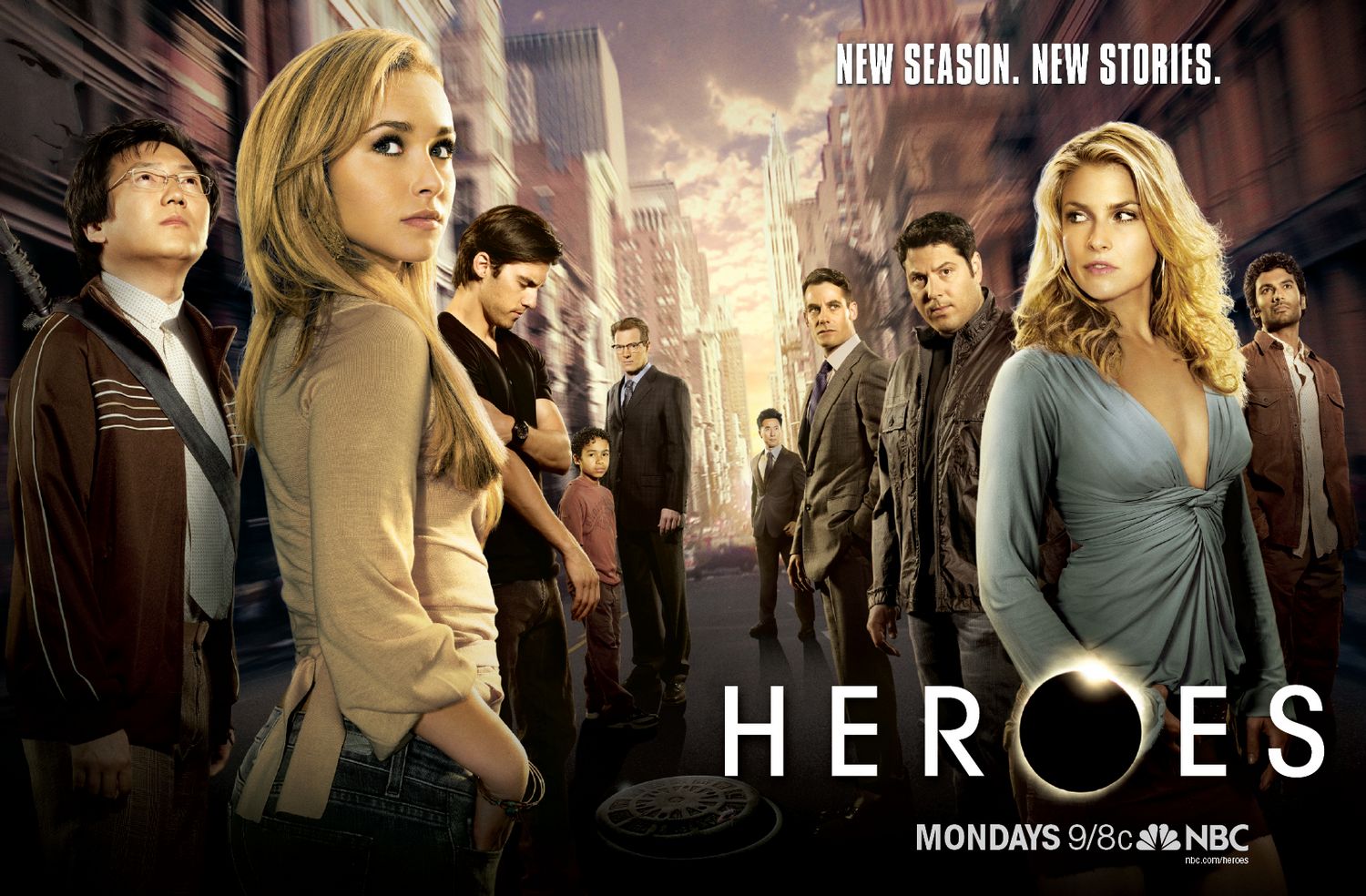 Extra Large TV Poster Image for Heroes (#2 of 17)
