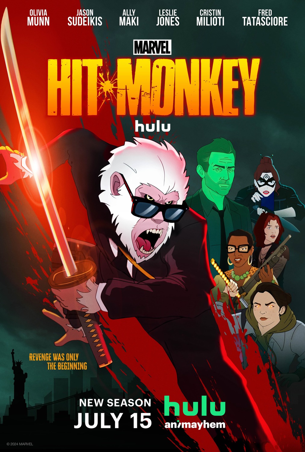 Extra Large TV Poster Image for Hit Monkey (#3 of 3)