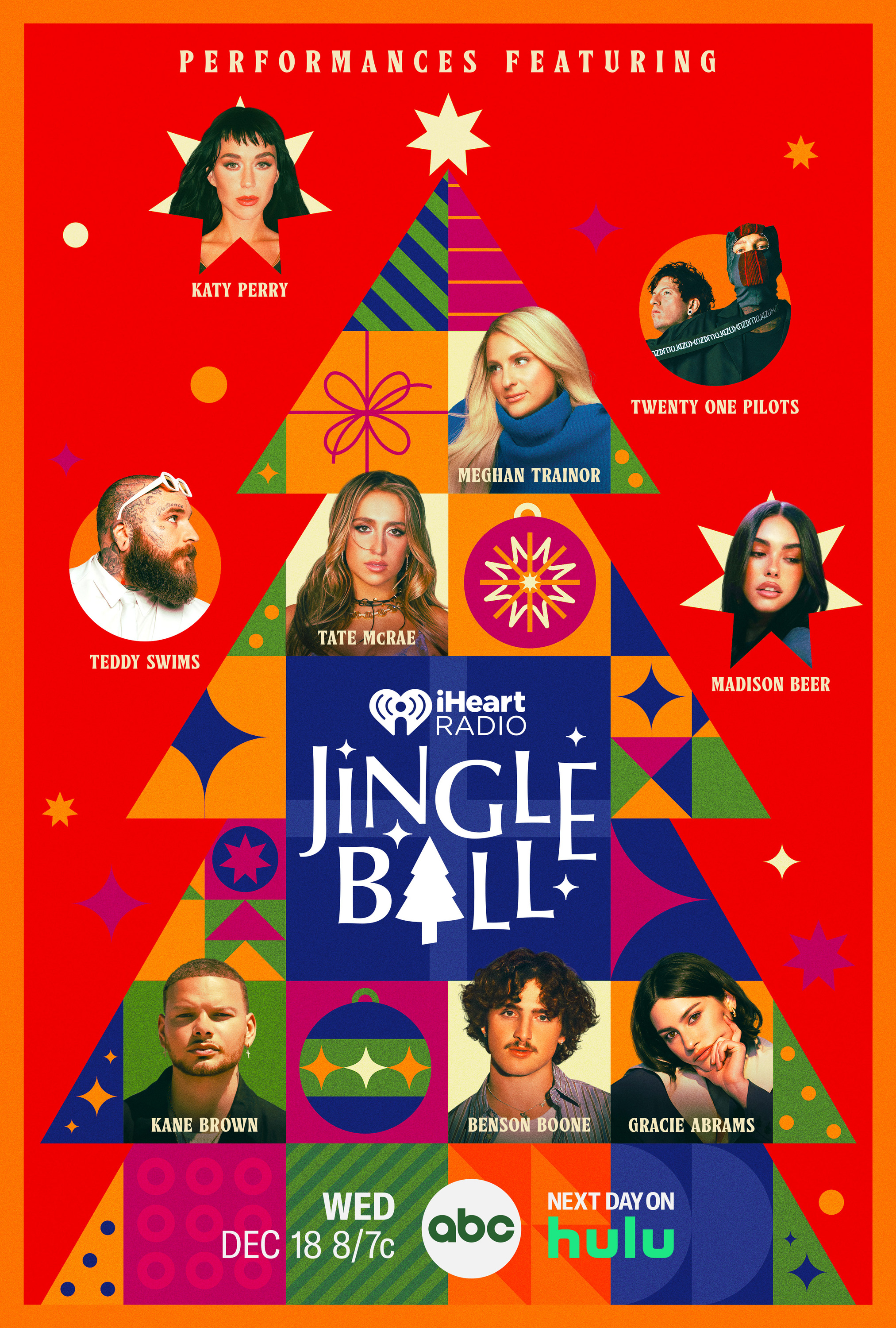 Mega Sized TV Poster Image for IHeartRadio Jingle Ball 2024 