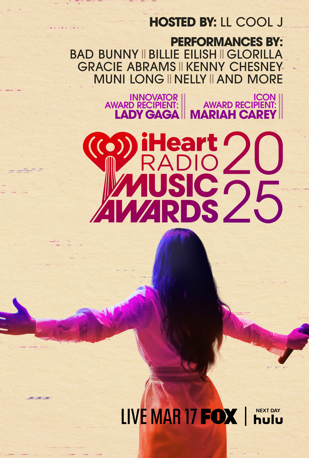 Extra Large TV Poster Image for iHeartRadio Music Awards (#7 of 8)