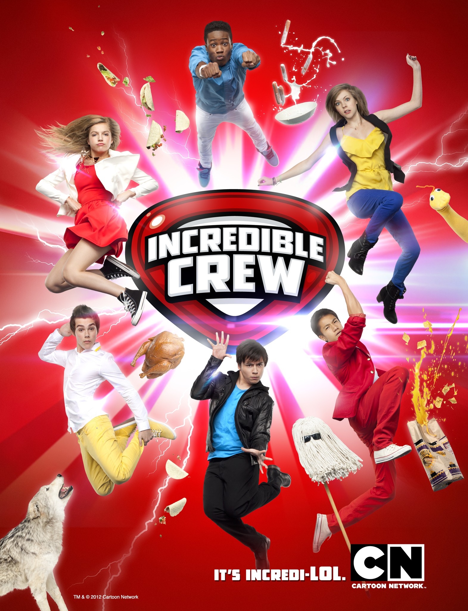 Mega Sized TV Poster Image for Incredible Crew 