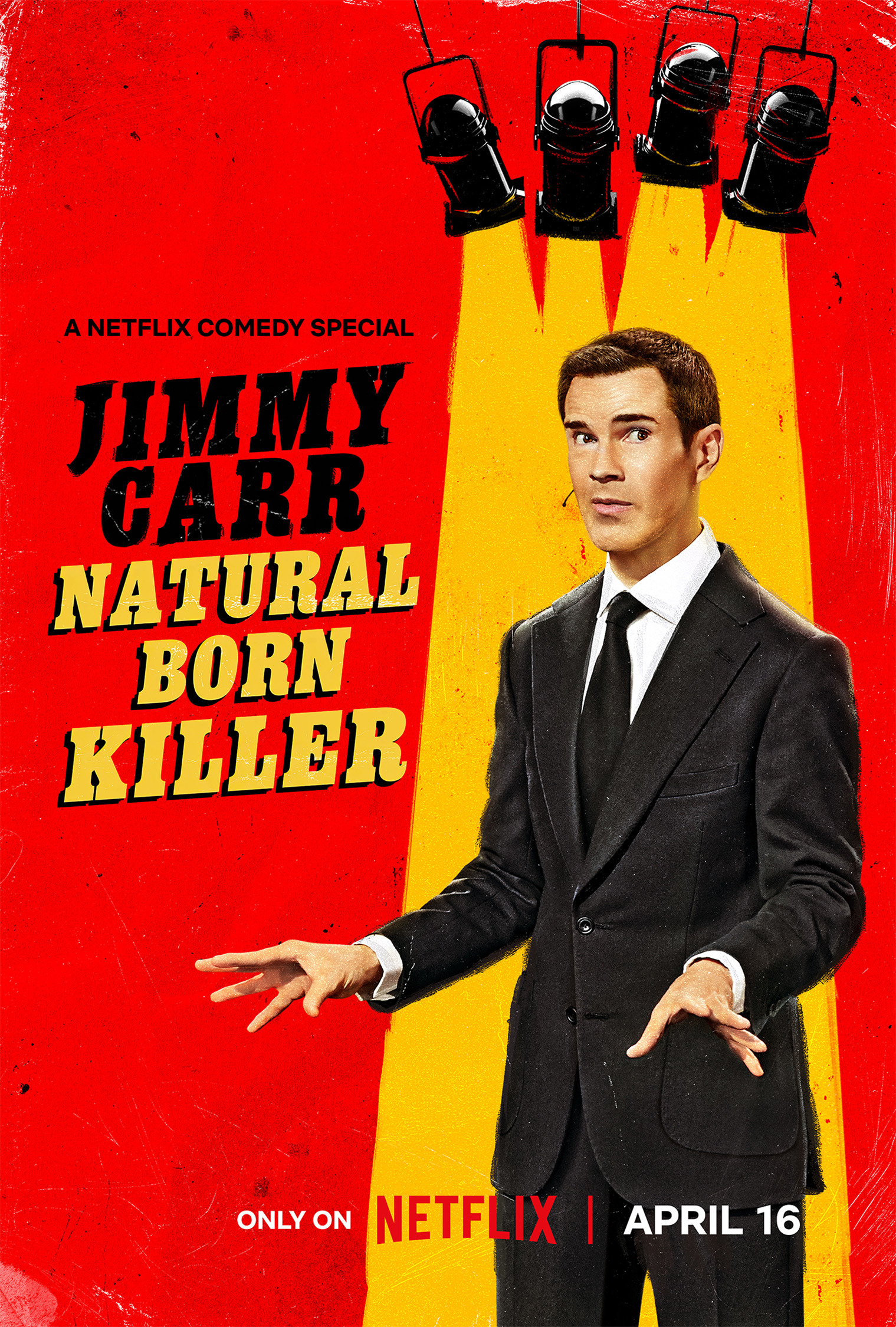 Mega Sized TV Poster Image for Jimmy Carr: Natural Born Killer 