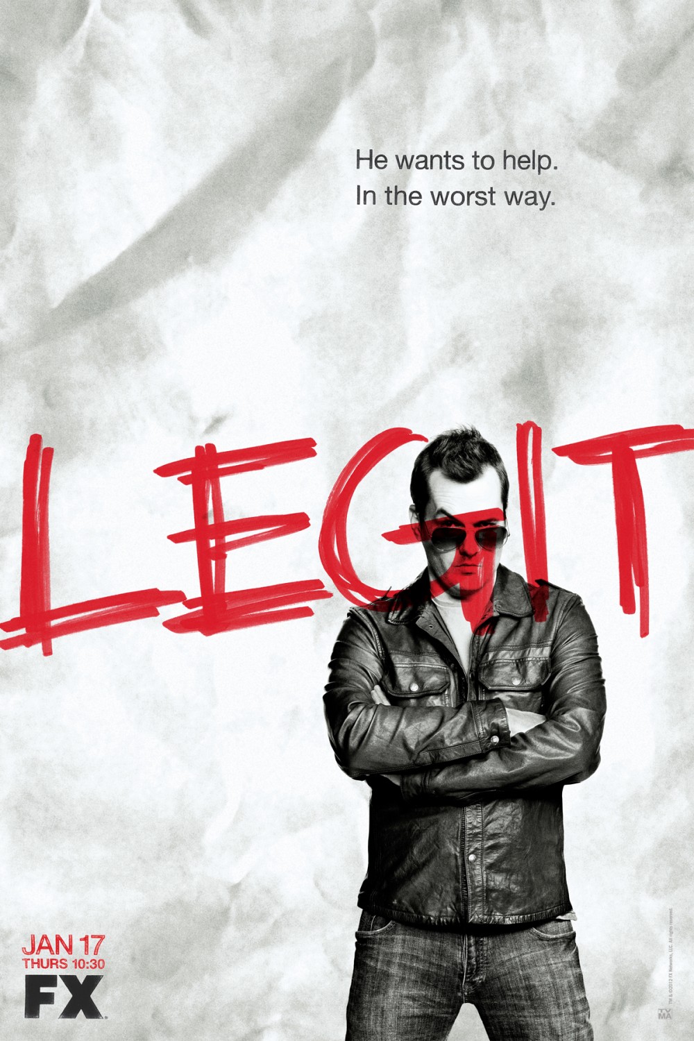 Extra Large TV Poster Image for Legit (#1 of 2)