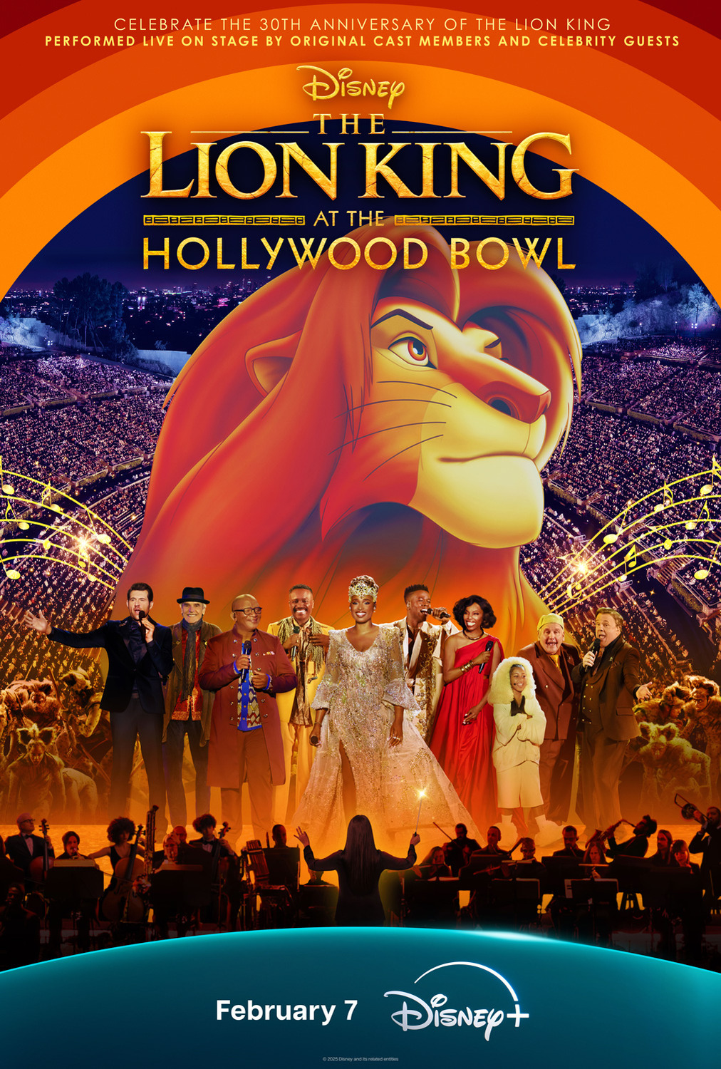 Extra Large TV Poster Image for The Lion King at the Hollywood Bowl 