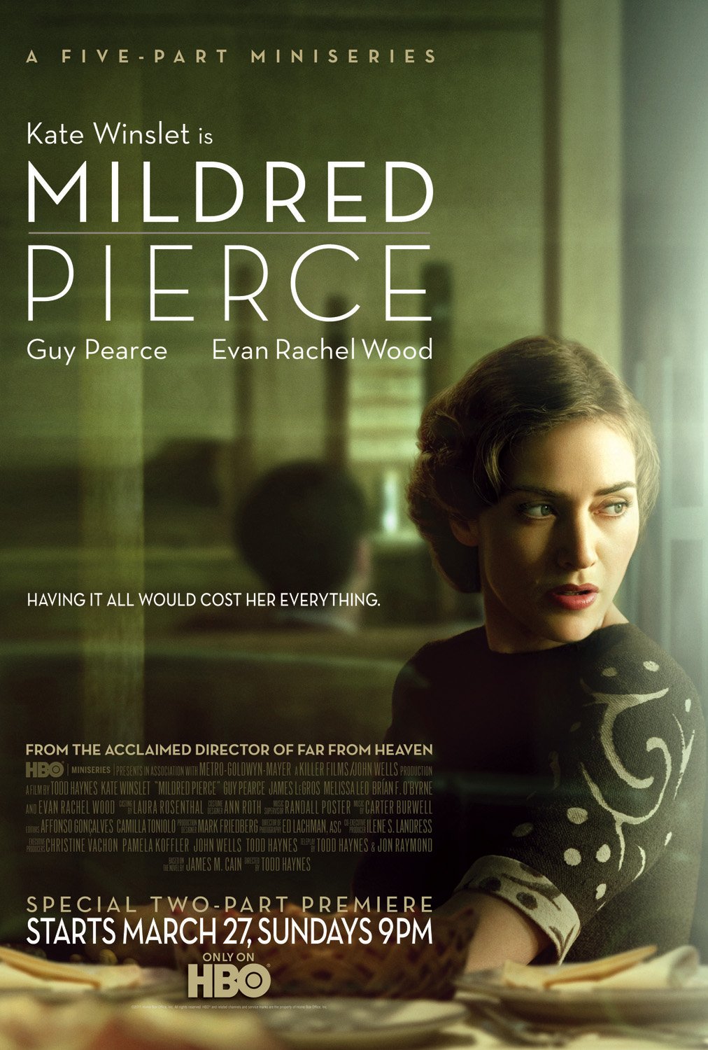Extra Large TV Poster Image for Mildred Pierce 
