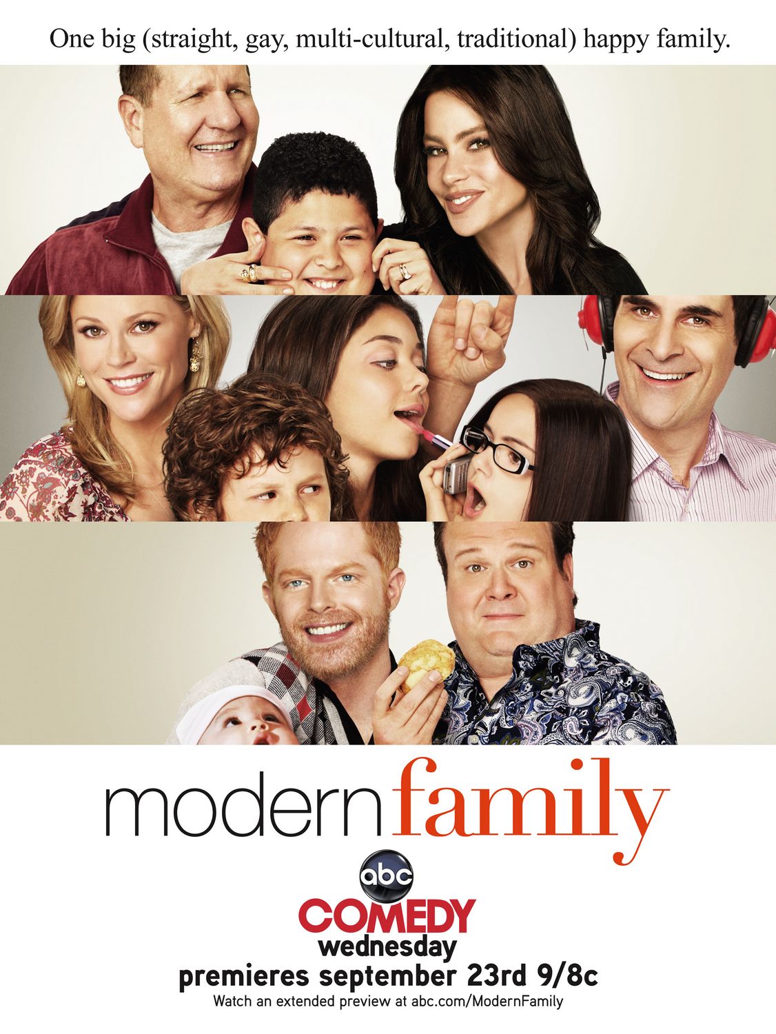 Extra Large TV Poster Image for Modern Family (#1 of 19)