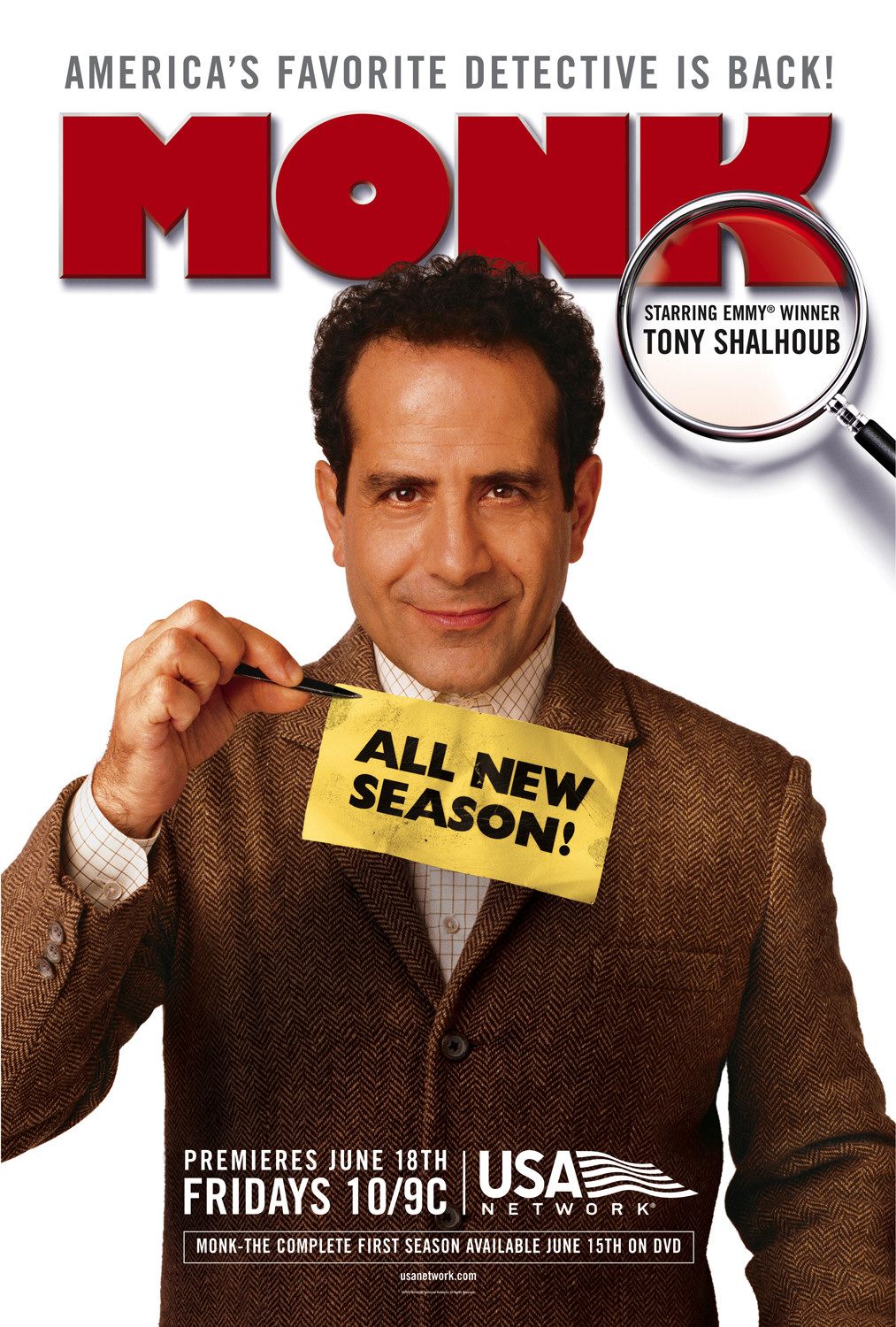 Extra Large TV Poster Image for Monk (#5 of 5)