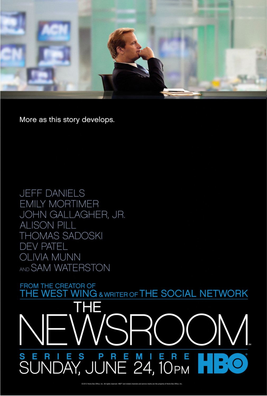 Extra Large TV Poster Image for The Newsroom (#1 of 11)