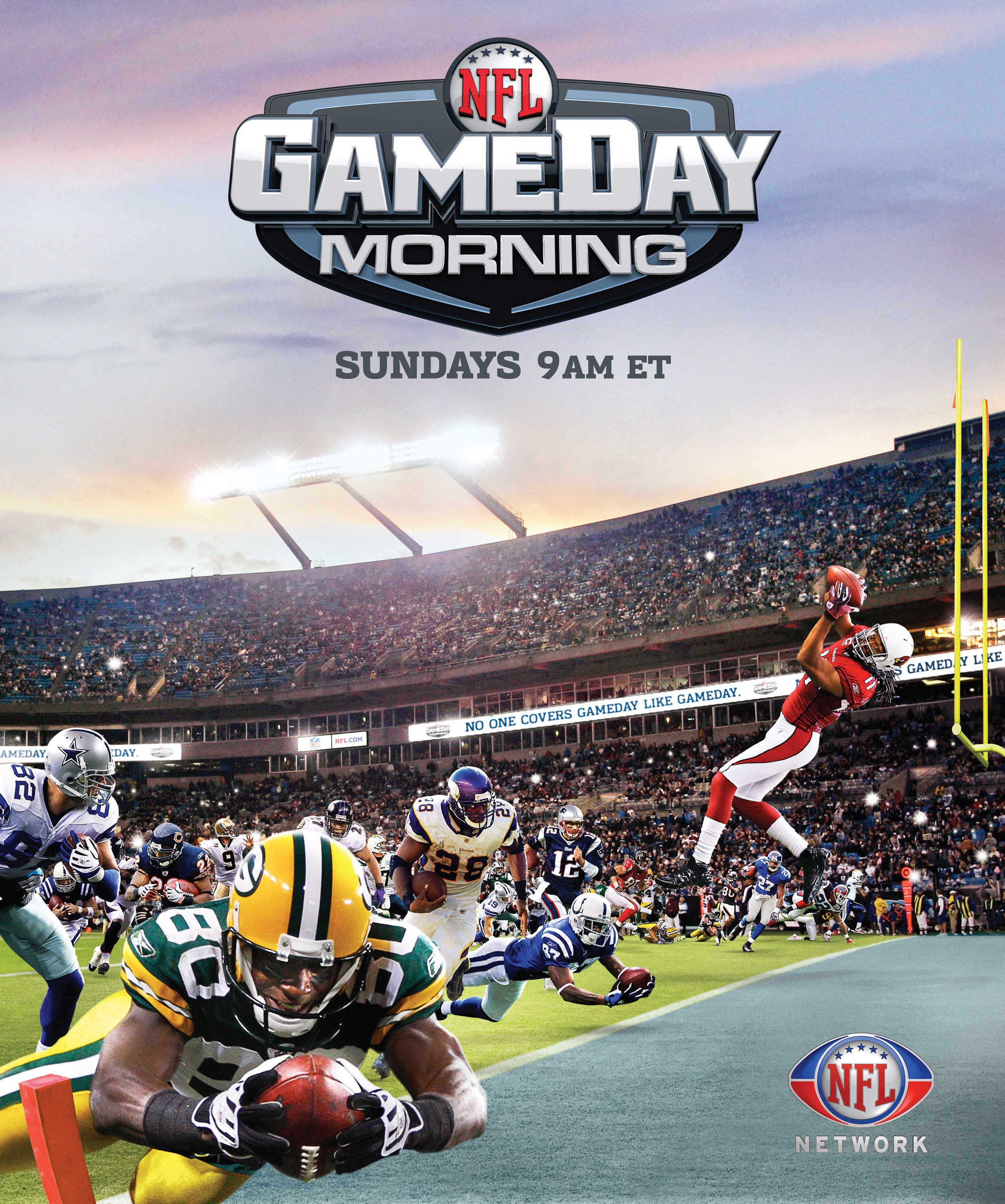 Mega Sized TV Poster Image for NFL Game Day Morning (#1 of 2)