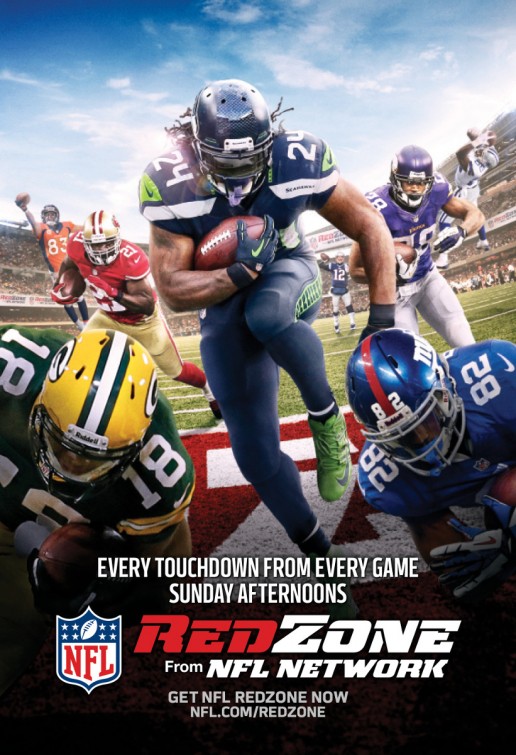 NFL Red Zone TV Poster (3 of 3) IMP Awards