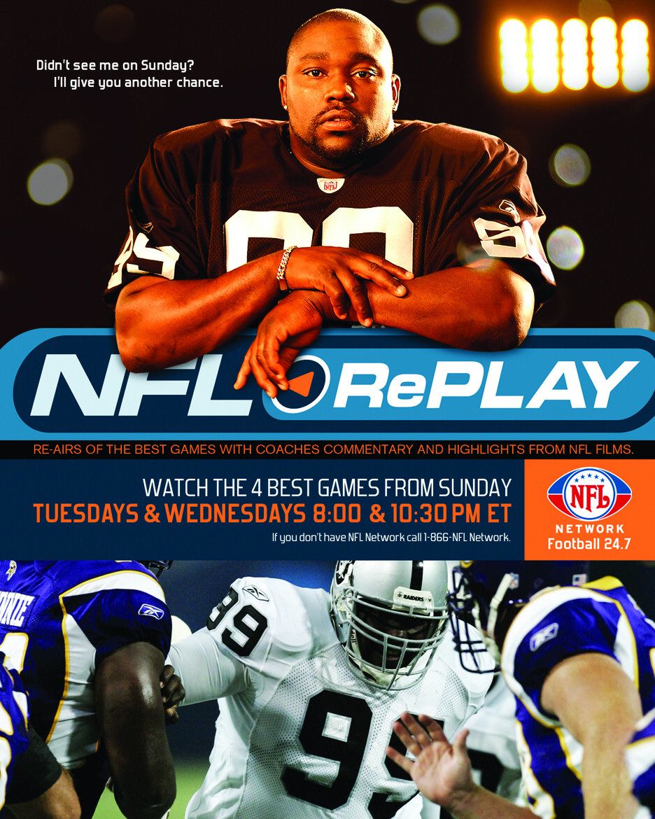 Extra Large TV Poster Image for NFL Replay (#2 of 3)