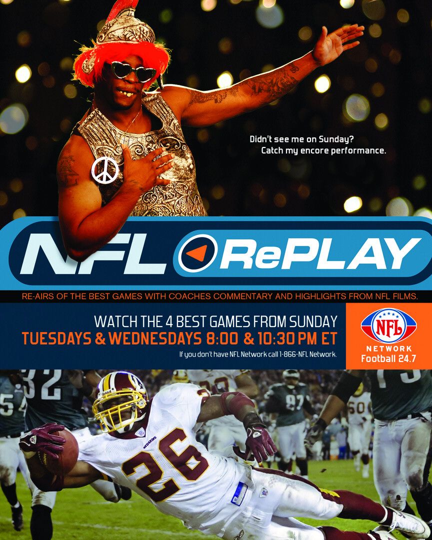 Extra Large TV Poster Image for NFL Replay (#3 of 3)