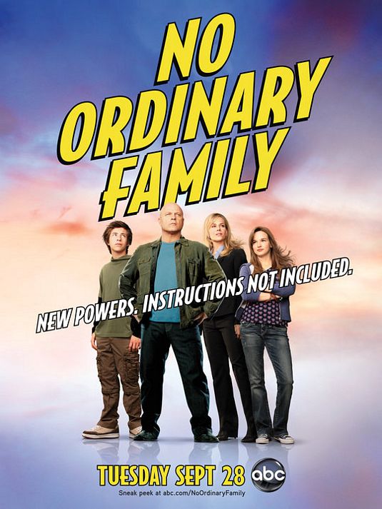 No Ordinary Family Movie Poster