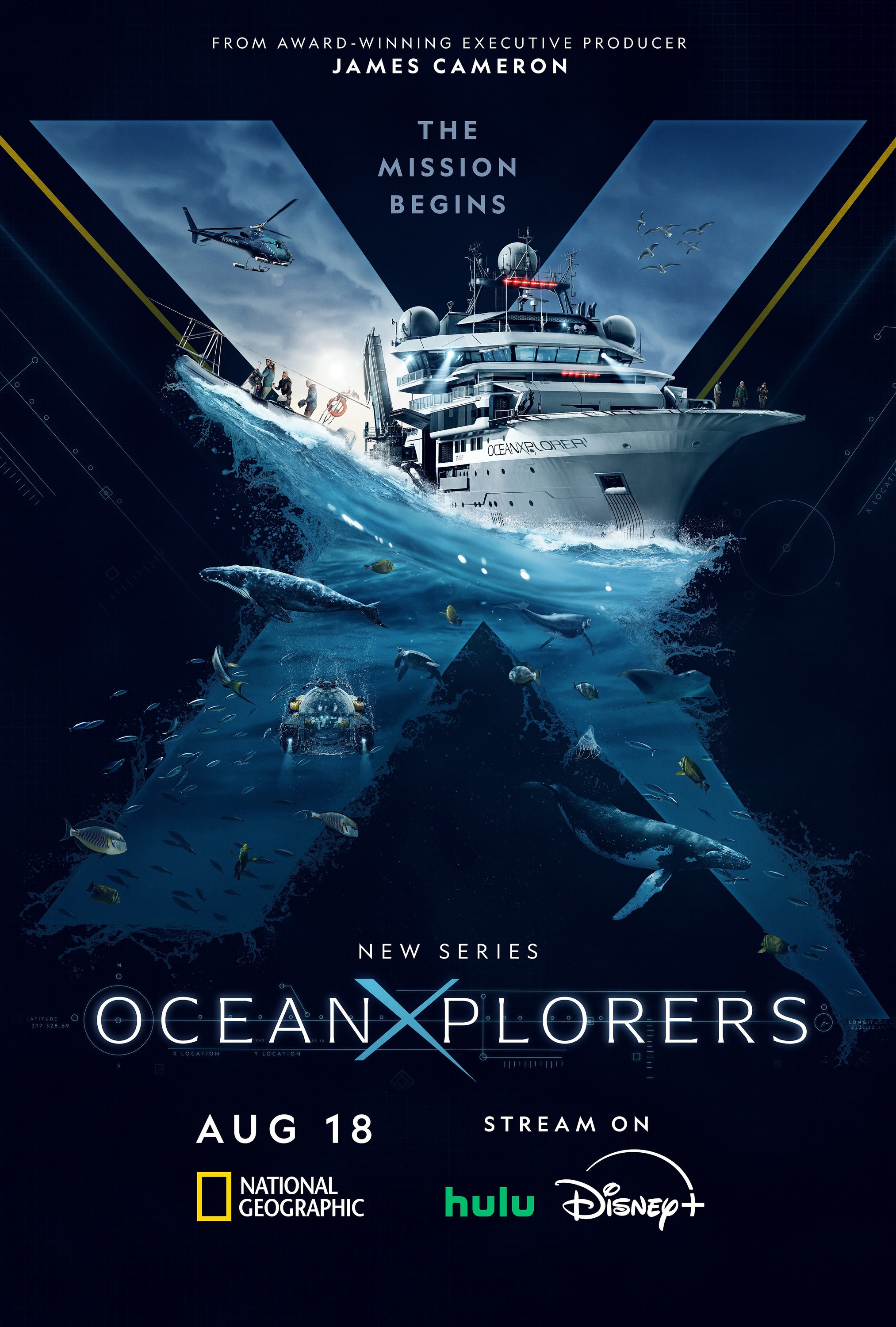 Mega Sized TV Poster Image for OceanXplorers 