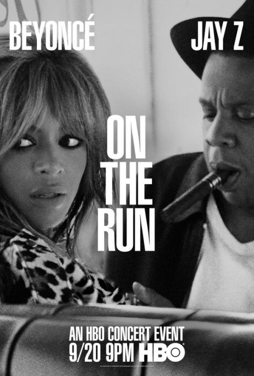 On the Run Tour Beyonce and Jay Z TV Poster IMP Awards