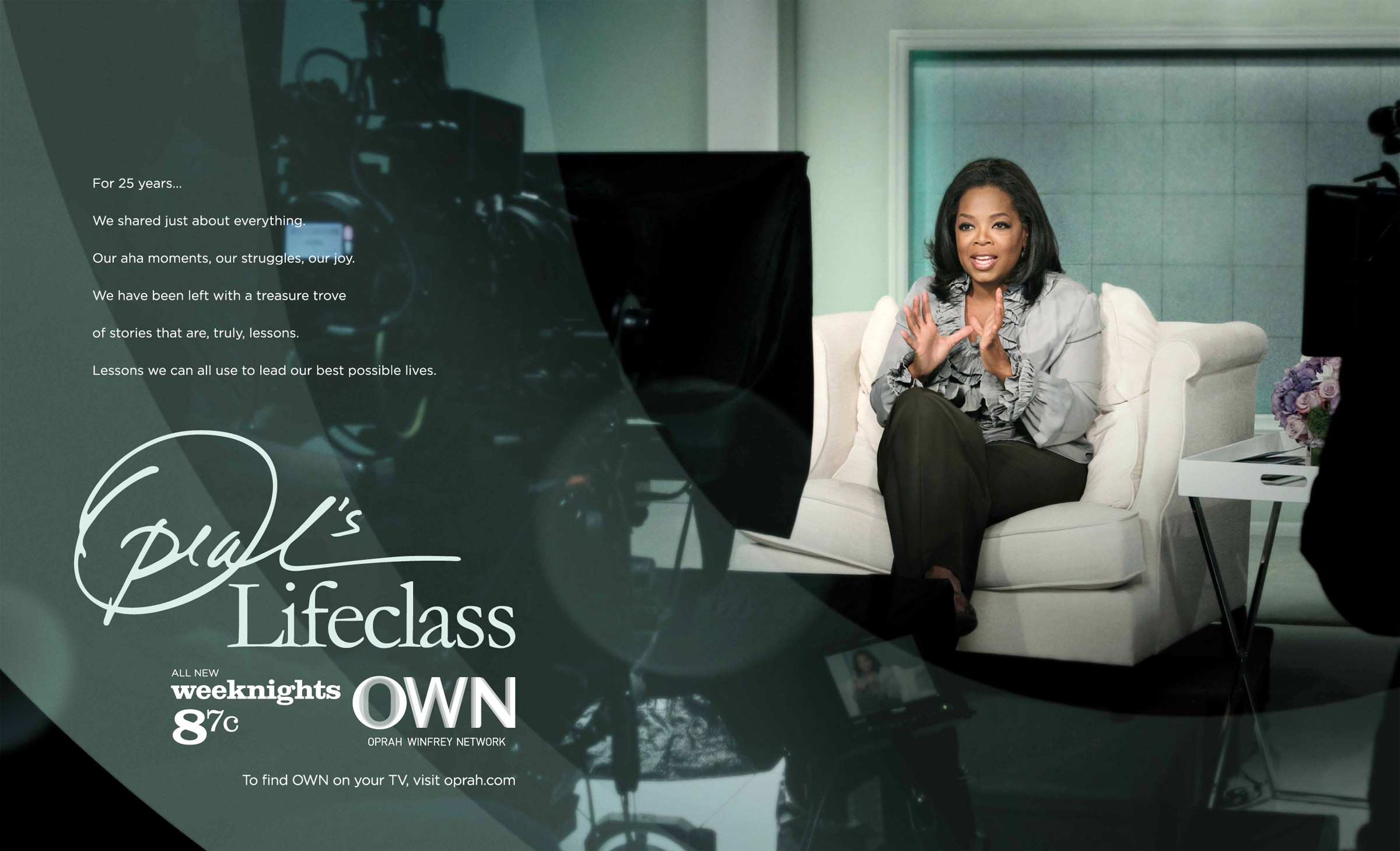 Mega Sized TV Poster Image for Oprah's Lifeclass 