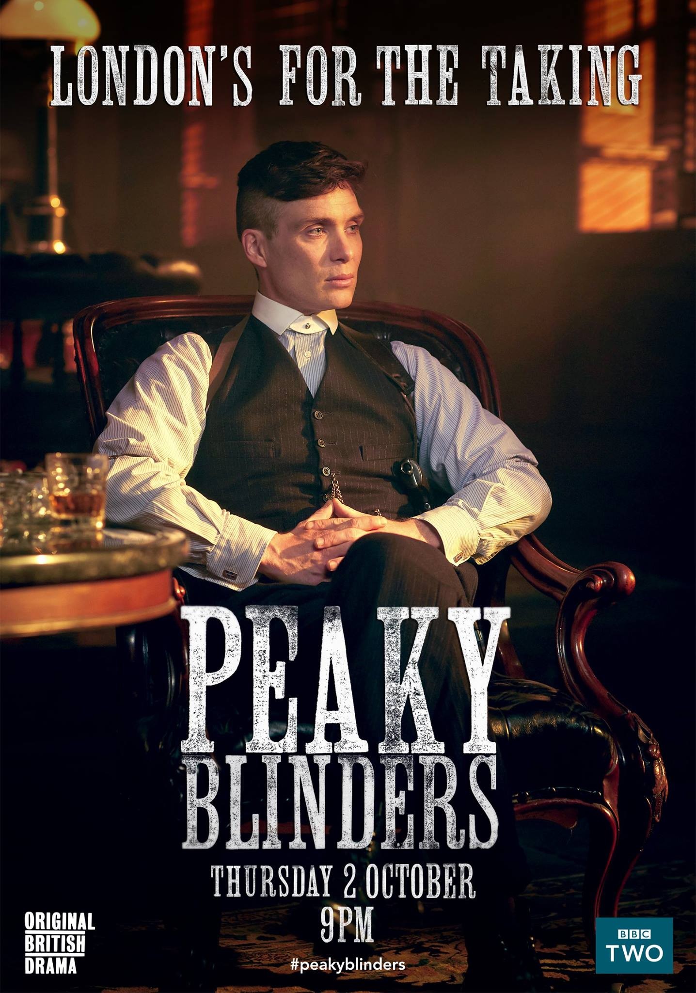 Mega Sized TV Poster Image for Peaky Blinders 