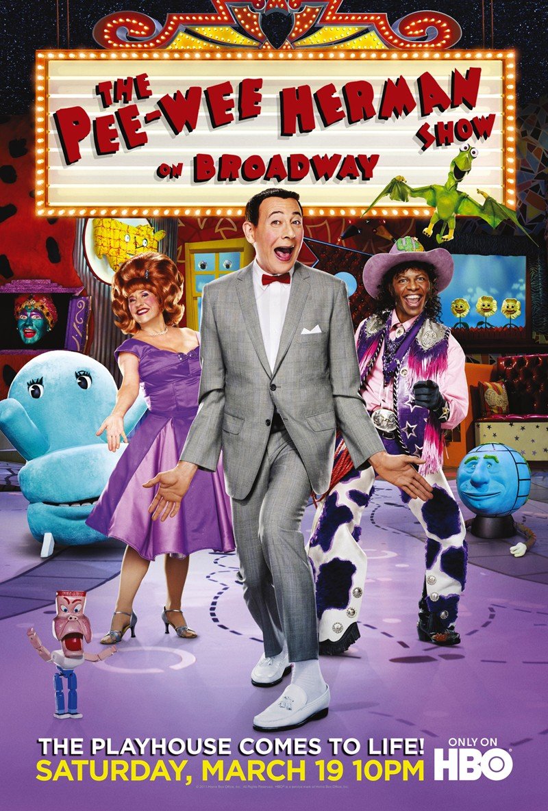 Extra Large TV Poster Image for The Pee-Wee Herman Show on Broadway 