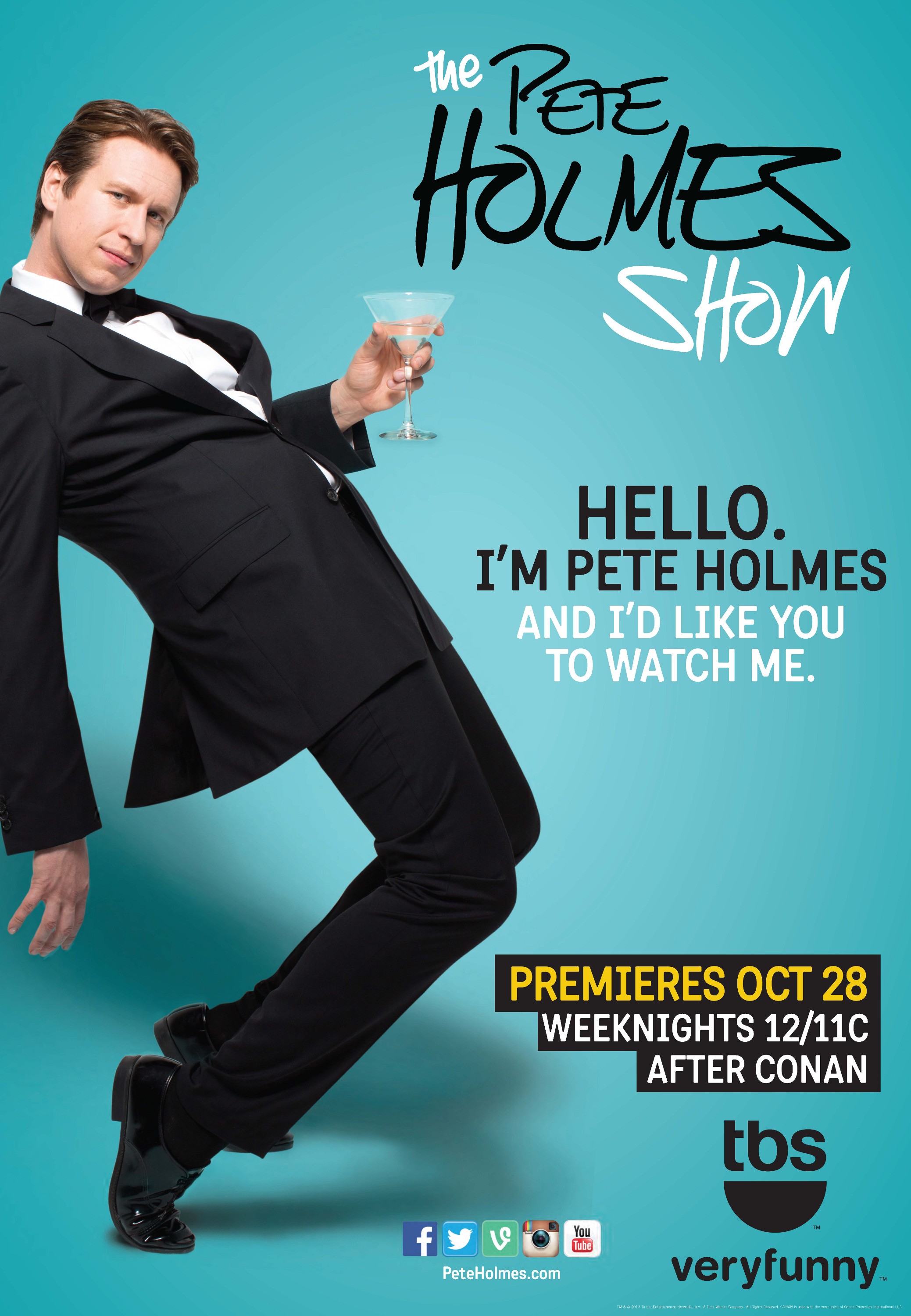 Mega Sized TV Poster Image for The Pete Holmes Show (#1 of 2)