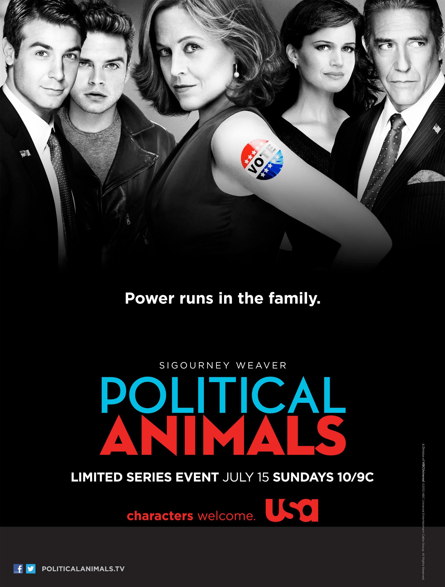 Mega Sized TV Poster Image for Political Animals 