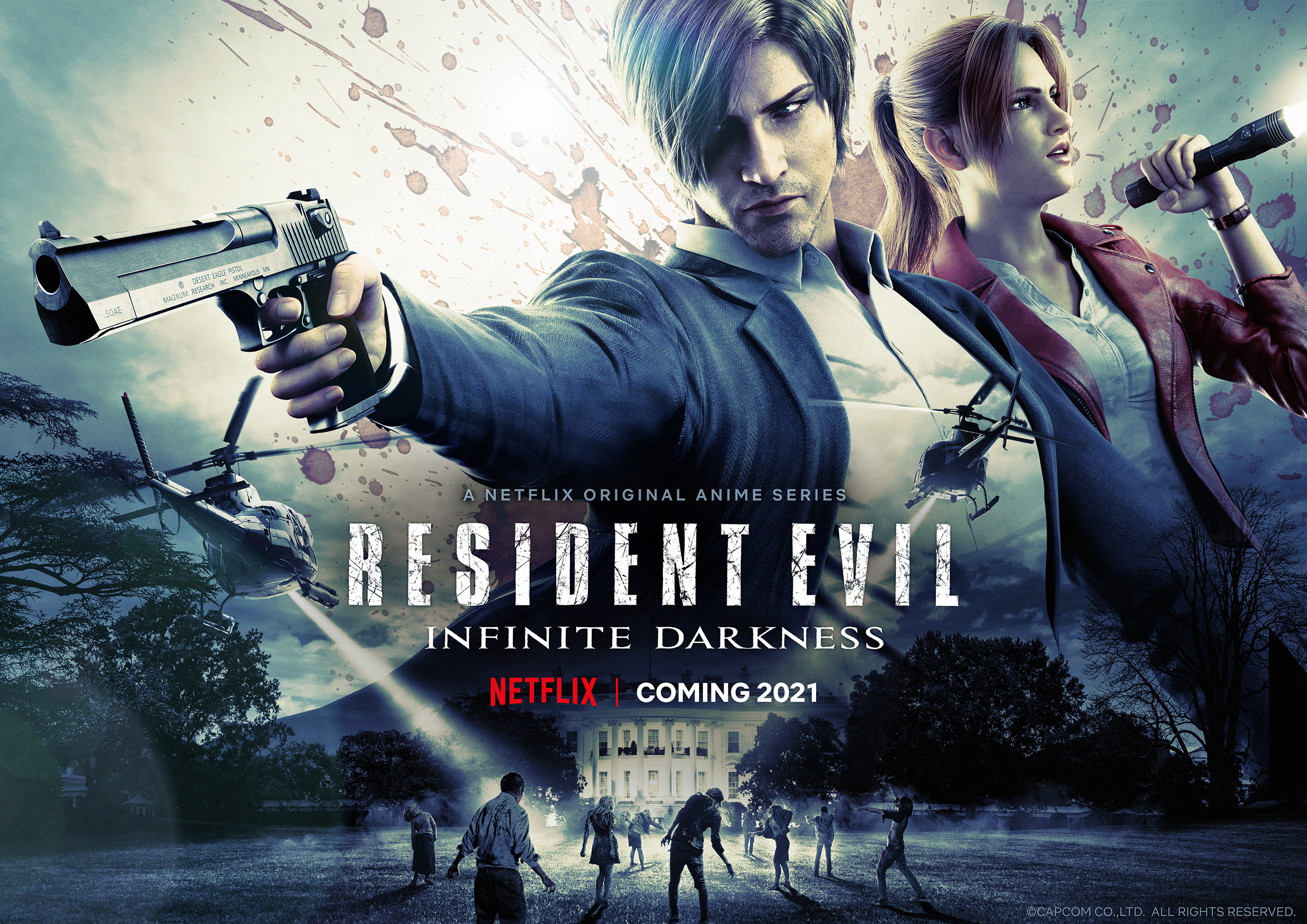 Mega Sized TV Poster Image for Resident Evil: Infinite Darkness (#2 of 7)