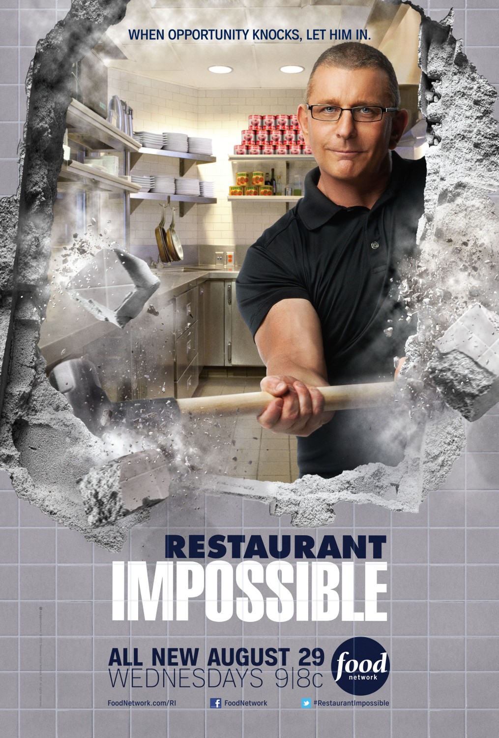 Extra Large TV Poster Image for Restaurant: Impossible (#2 of 2)