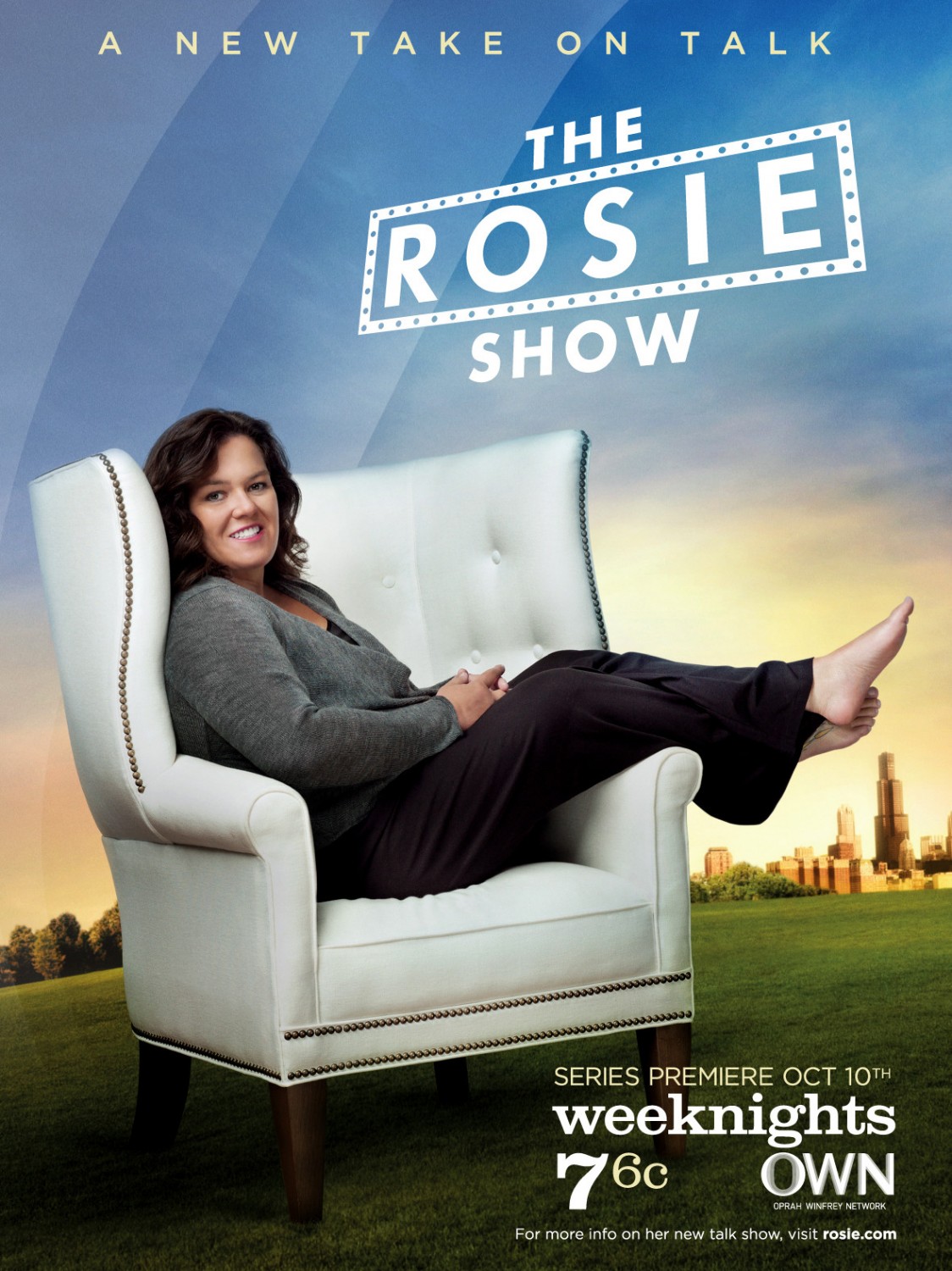 Extra Large TV Poster Image for The Rosie Show 