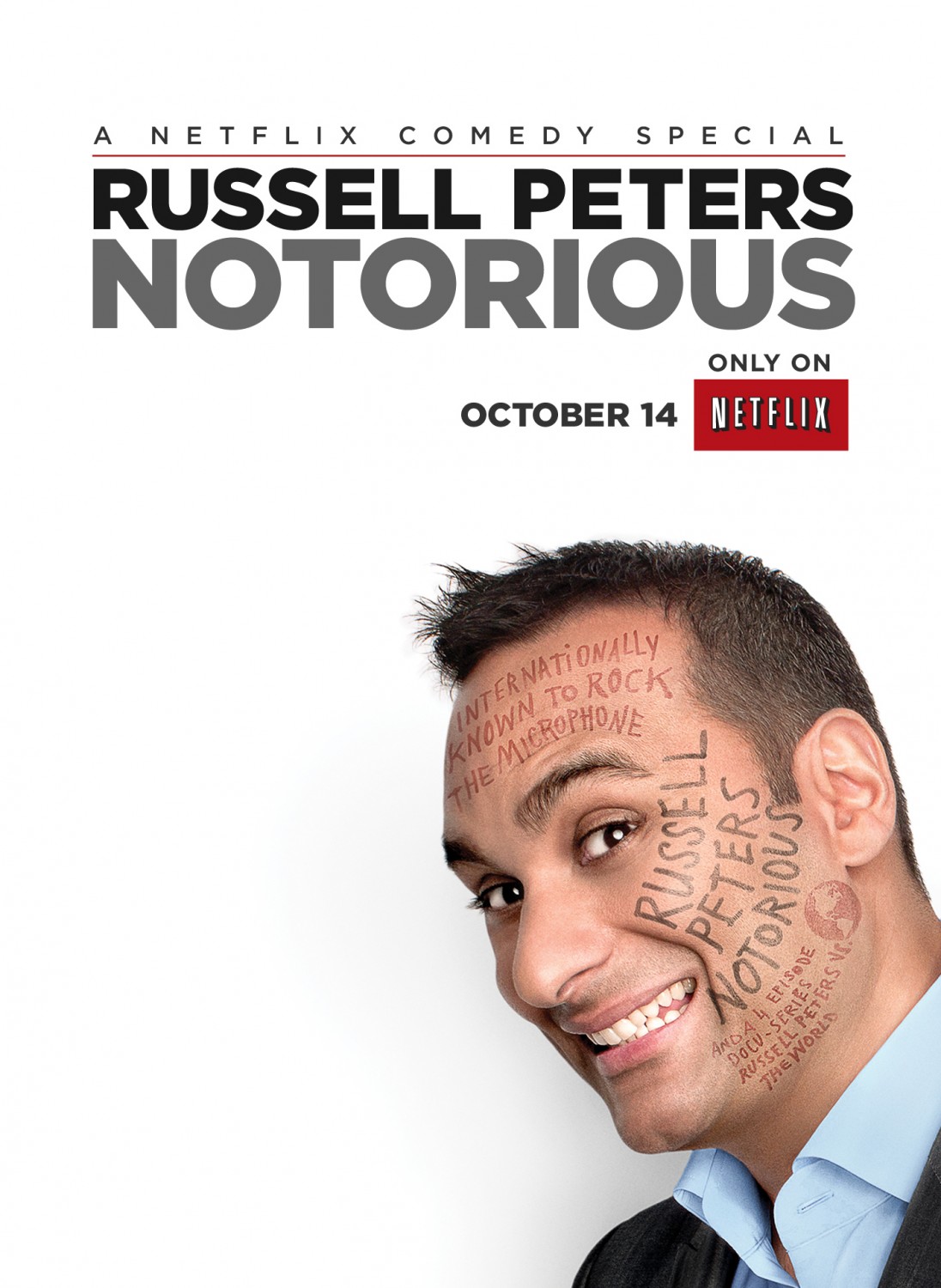Extra Large TV Poster Image for Russell Peters: Notorious 