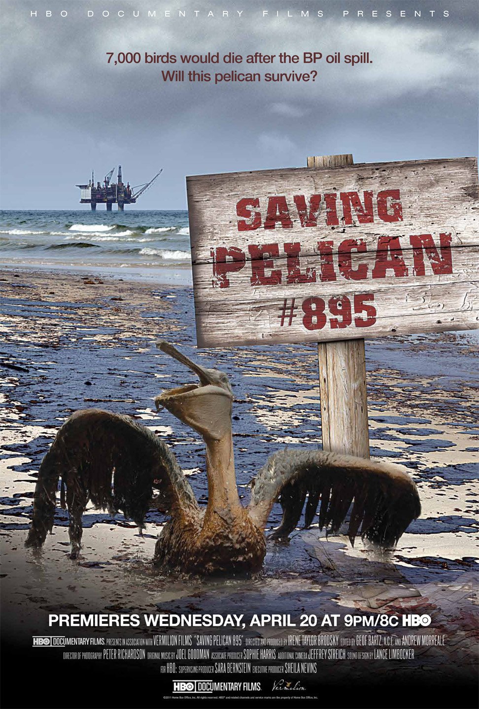 Extra Large TV Poster Image for Saving Pelican 895 